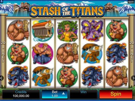 Stash of the Titans Slot review from MicroGaming .